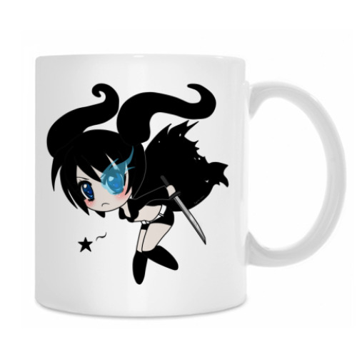 Кружка с принтом Chibi Shooter