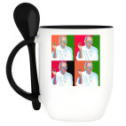 Кружка с ложкой