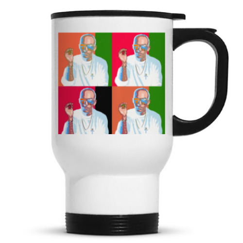 Кружка-термос с принтом Время для Гонзо