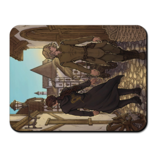 Коврик для мыши с принтом Айк и Джори