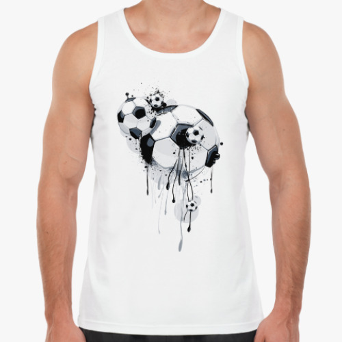 Майка с принтом Футбол