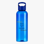 Прозрачная спортивная бутылка