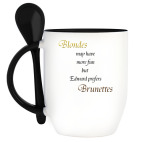 Кружка с ложкой