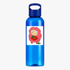 Прозрачная спортивная бутылка