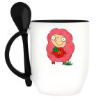 Кружка с ложкой