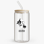 Банка с бамбуковой крышкой