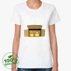 Женская футболка органик
