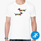 Мужская спортивная футболка