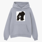 Толстовка худи оверсайз