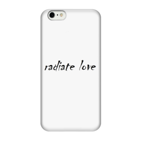 Чехол для iPhone 6/6s radiate love