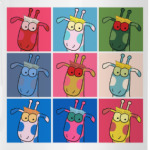 Жирафы Уорхола