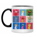 Кружка двухцветная