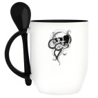 Кружка с ложкой