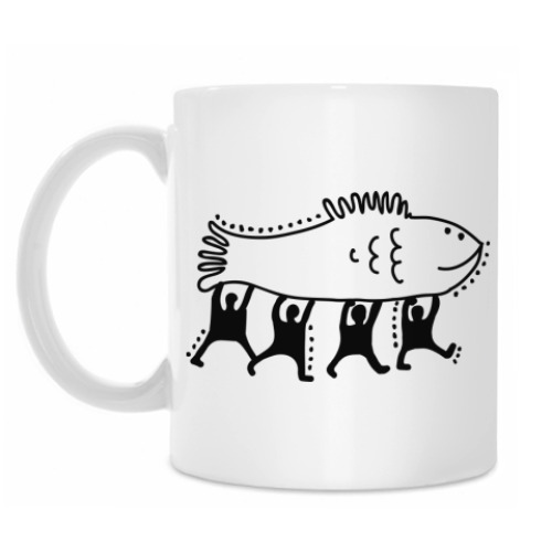 Кружка с принтом Страсти по-африкански