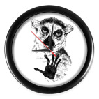 Настенные часы (без цифр) Узбагойся!