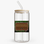 Банка с бамбуковой крышкой