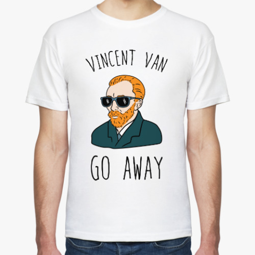 Футболка с принтом Vincent Van Go Away