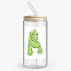 Банка с бамбуковой крышкой