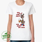 Женская футболка органик