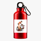 Металлическая бутылка 400 мл UV-DTF