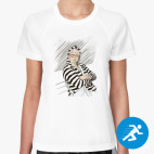 Женская спортивная футболка