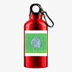 Металлическая бутылка 400 мл UV-DTF