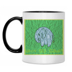 Кружка двухцветная