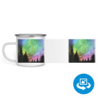 Лес и фантастическое небо