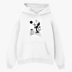 Толстовка худи оверсайз