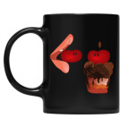 Кружка цветная UV-DTF