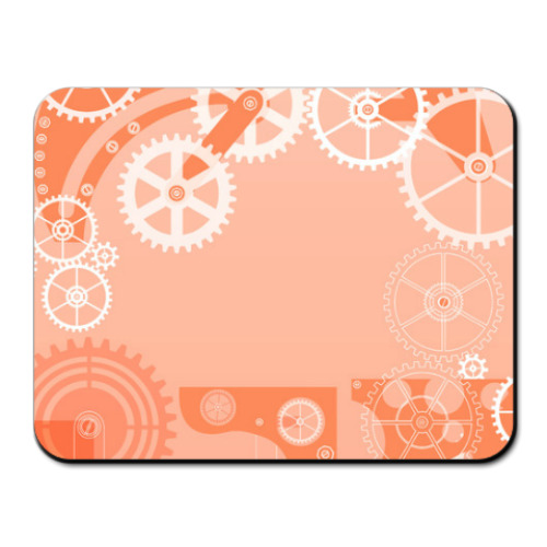 Коврик для мыши с принтом механизм