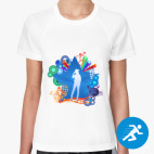 Женская спортивная футболка