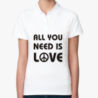 Женская рубашка поло