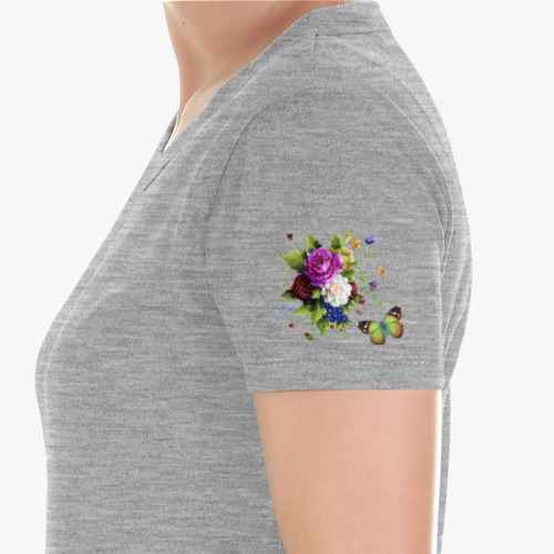 Женская футболка с принтом ЛЕТО