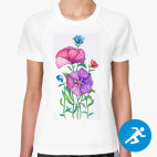 Женская спортивная футболка