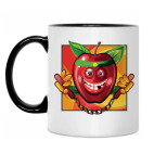 Кружка двухцветная