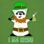 Енот 'I am Irish!'