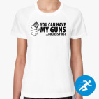 Женская спортивная футболка