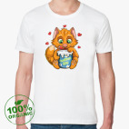 Мужская футболка органик