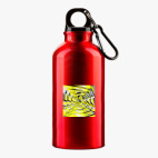 Металлическая бутылка 400 мл UV-DTF