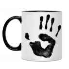 Кружка двухцветная