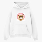 Толстовка худи оверсайз