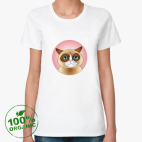 Женская футболка органик