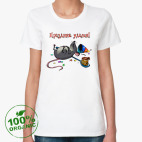 Женская футболка органик