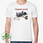 Мужская футболка органик