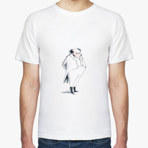 Футболка с принтом  'Мистер Пиквик'