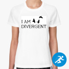 Женская спортивная футболка