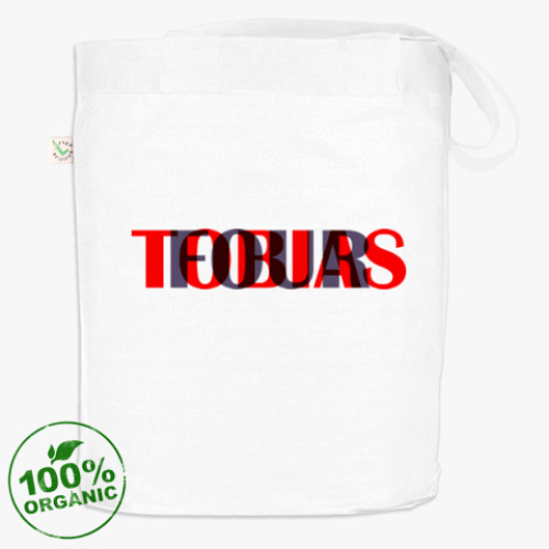 Сумка шоппер с принтом Я - дивергент