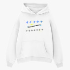 Толстовка худи оверсайз