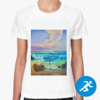 Женская спортивная футболка